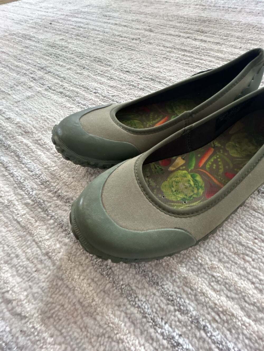 The Original Muck Boot Company Women's Flats Olive Green Size 8 - Picture 3 of 6
